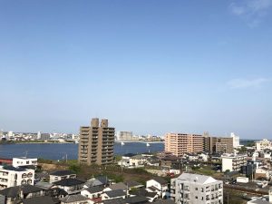 晴れた空